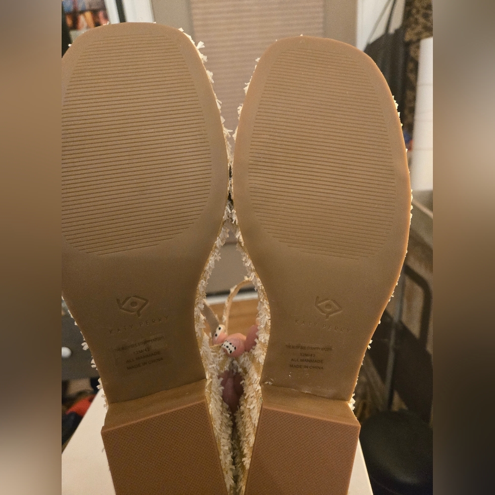 Sperry Beige Tweed Platform Sandals - Women - Picture 4 of 5